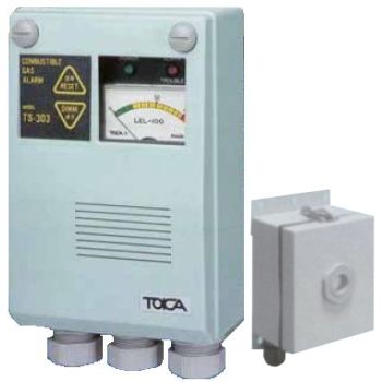 定置型メタンガス検知警報器TS-303A-CH4