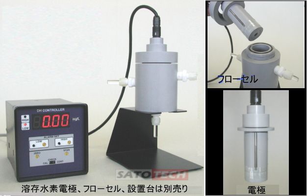 溶存水素計 DH計(水素濃度測定器)　KM2100DH