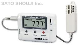 高精度広範囲温湿度データロガーTR-77Ui