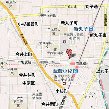 株式会社佐藤商事への地図
