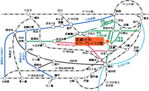 株式会社佐藤商事の路線図