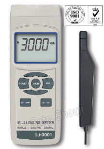 ハンディ地磁場計GU-3001