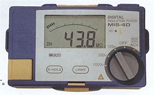 デジタル3レンジ絶縁抵抗計MIS-Dシリーズ