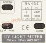 デジタル紫外線測定器UV-340A