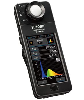 セコニック分光色彩照度計スペクトロメーター C-7000
