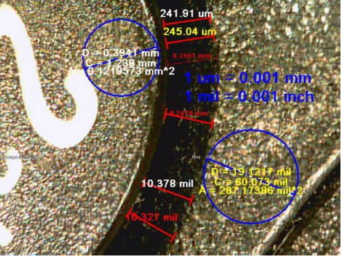 画像計測ソフトつきマイクロスコープMJ-MS302の画像