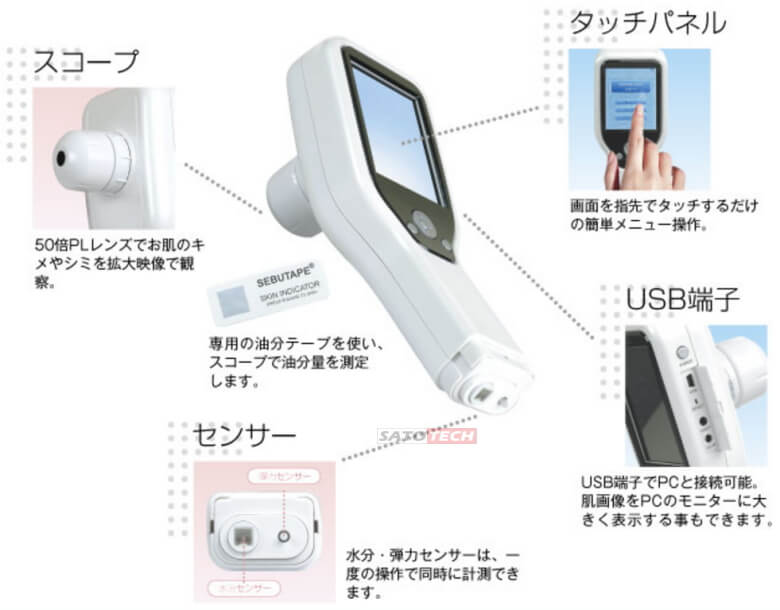 モバイルスキンアナライザーMSApro